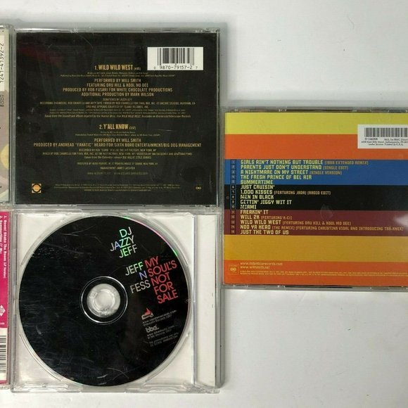 Will Smith DJ Jazzy Jeff Fresh Prince 13 CD Lot Hits Boom Corner MIB Lost Found - Picture 5 of 12